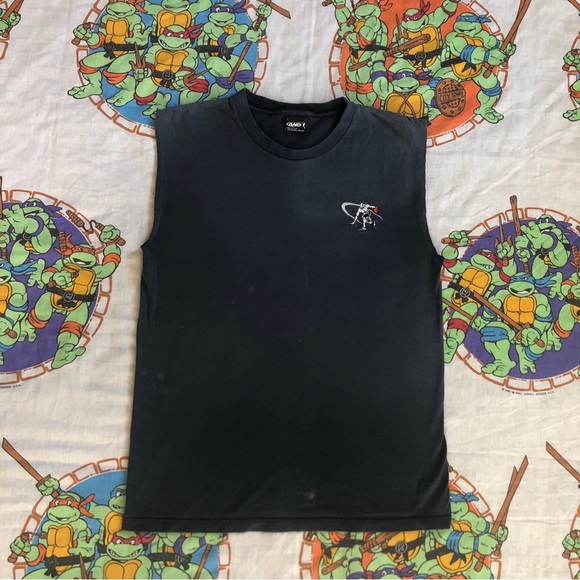 Vintage AND1 Sleeveless Shirt Mens Large Made in USA - Picture 1 of 5